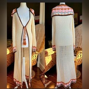 Chasing Unicorns "As Long As I Can See The Light" Crochet Cardigan
